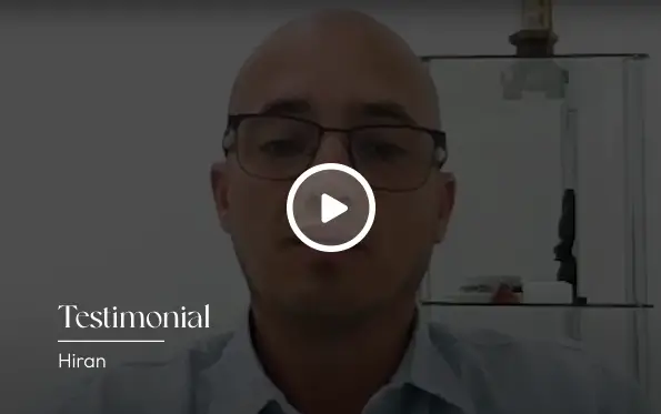 Hiran Testimonial Video Thumbnail