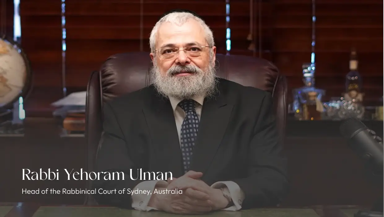 Rabbi Yehoram Ulman testimonial video