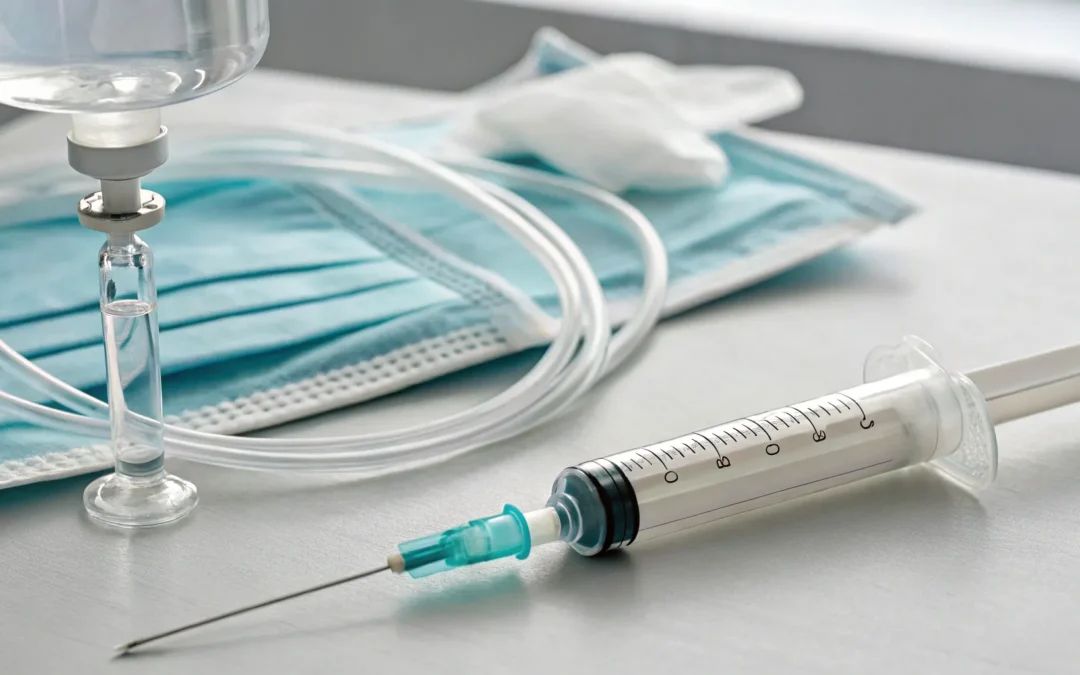 A medical setup for NAD IV therapy, a treatment with both pros and cons.